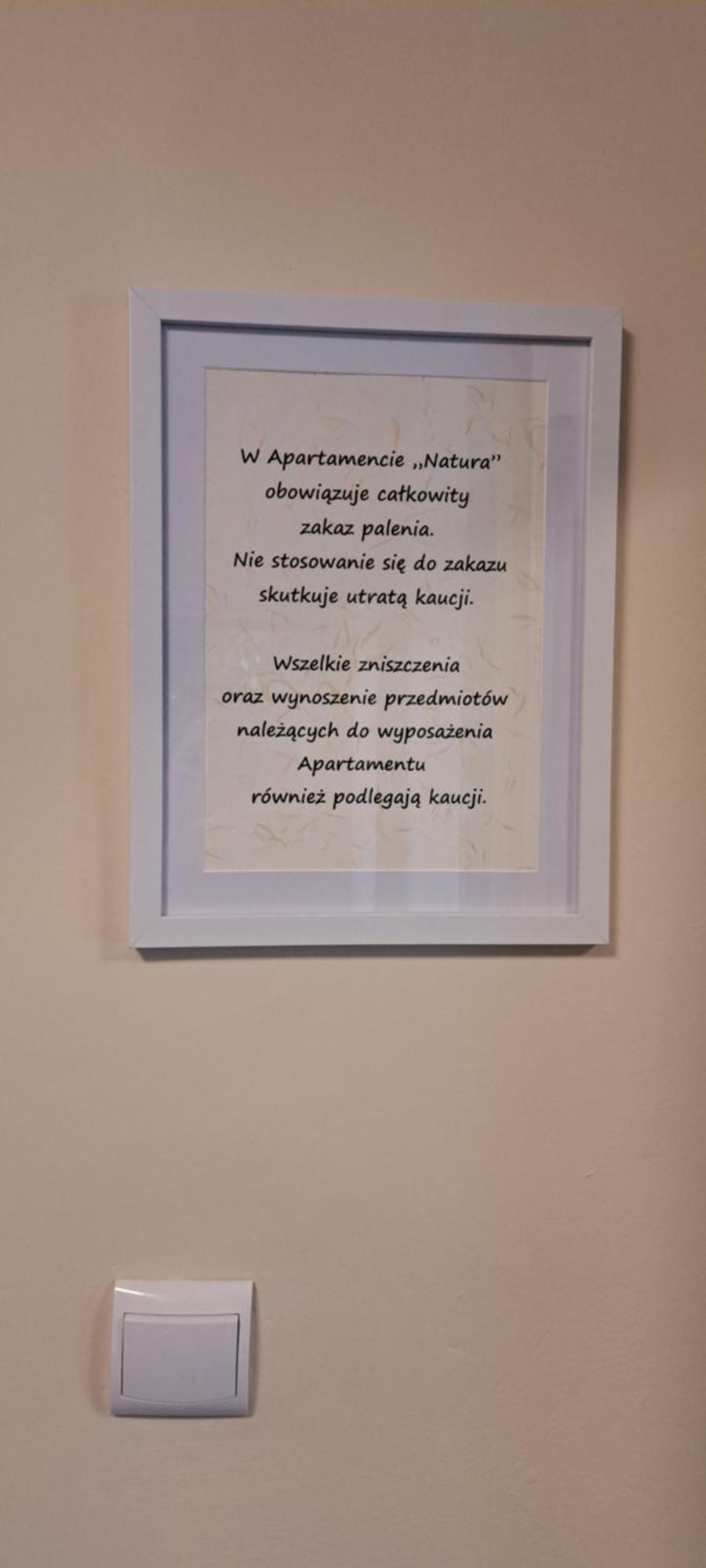 Apartament Natura Lidzbark Warmiński Exterior foto